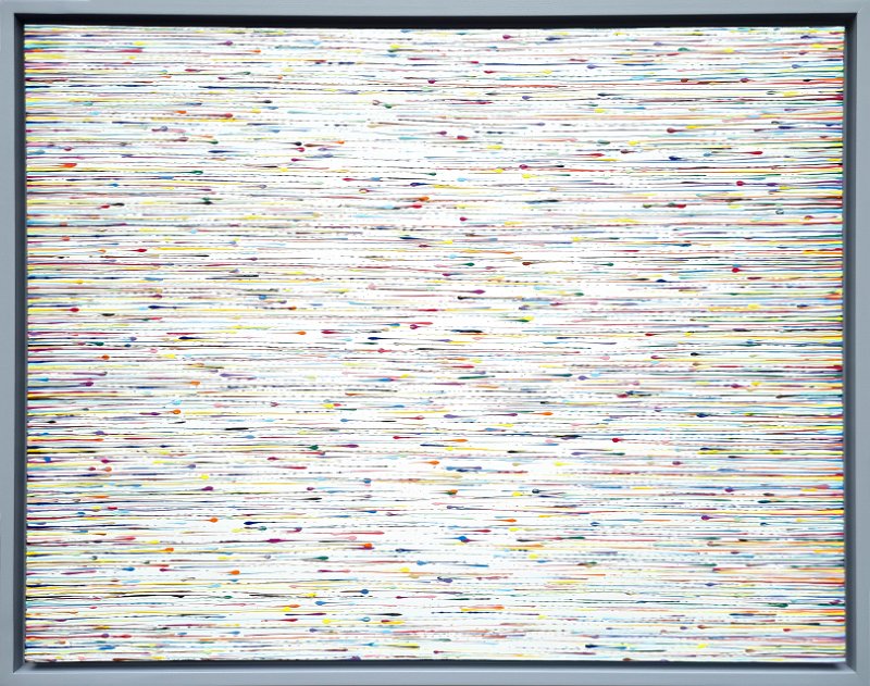 Farbkarusell 2026, 70x90 (+R), Acryl-Lack auf Leinwand, € 1.600 SOLD